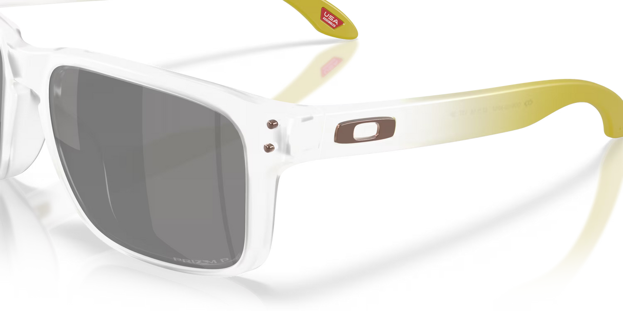 Oakley Holbrook - Matte Clear Frame with Prizm Black Polarized Lens