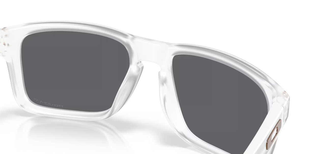 Oakley Holbrook - Matte Clear Frame with Prizm Black Polarized Lens