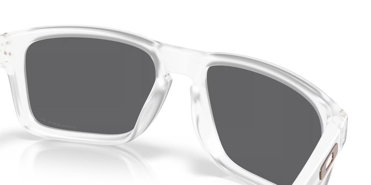 Oakley Holbrook - Matte Clear Frame with Prizm Black Polarized Lens