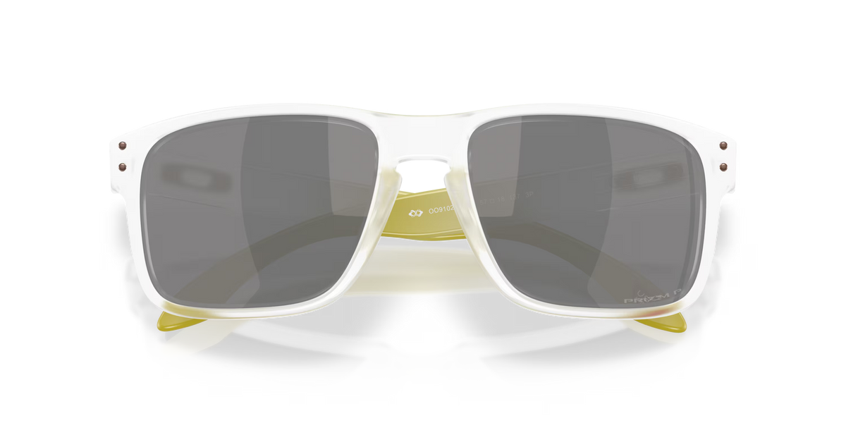 Oakley Holbrook - Matte Clear Frame with Prizm Black Polarized Lens