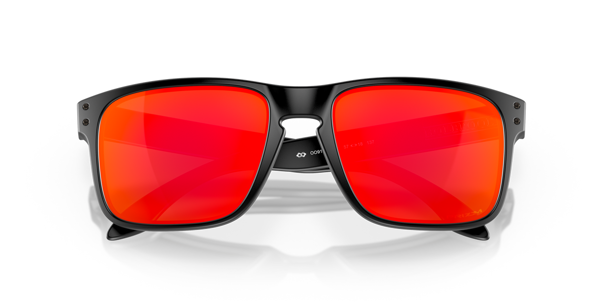 Oakley Holbrook - Matte Black Frame with Prizm Ruby Lens