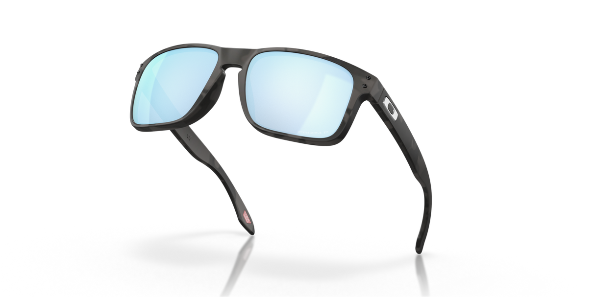 Oakley Holbrook - Matte Black Camo Frame with Prizm Deep Water Polarized Lens