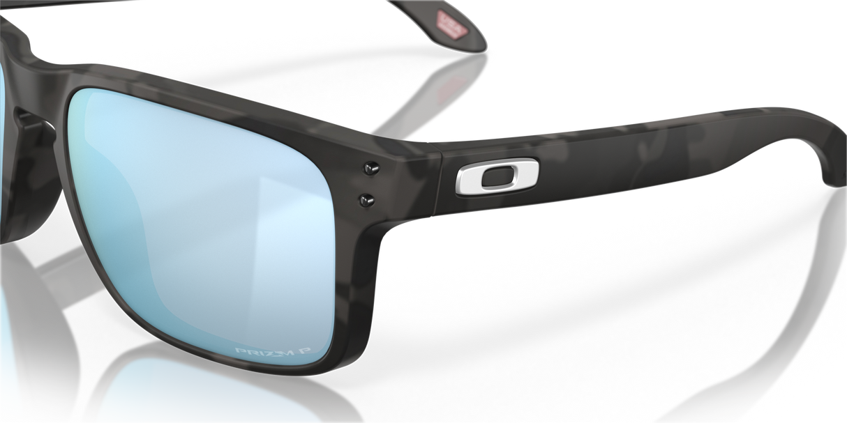Oakley Holbrook - Matte Black Camo Frame with Prizm Deep Water Polarized Lens