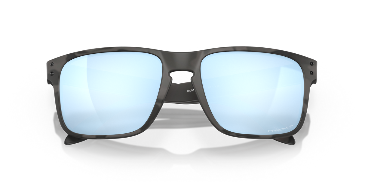 Oakley Holbrook - Matte Black Camo Frame with Prizm Deep Water Polarized Lens