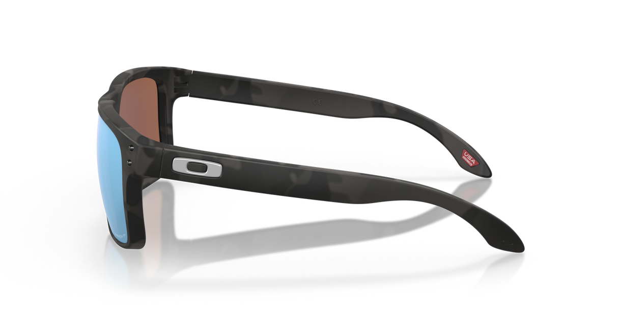Oakley Holbrook - Matte Black Camo Frame with Prizm Deep Water Polarized Lens