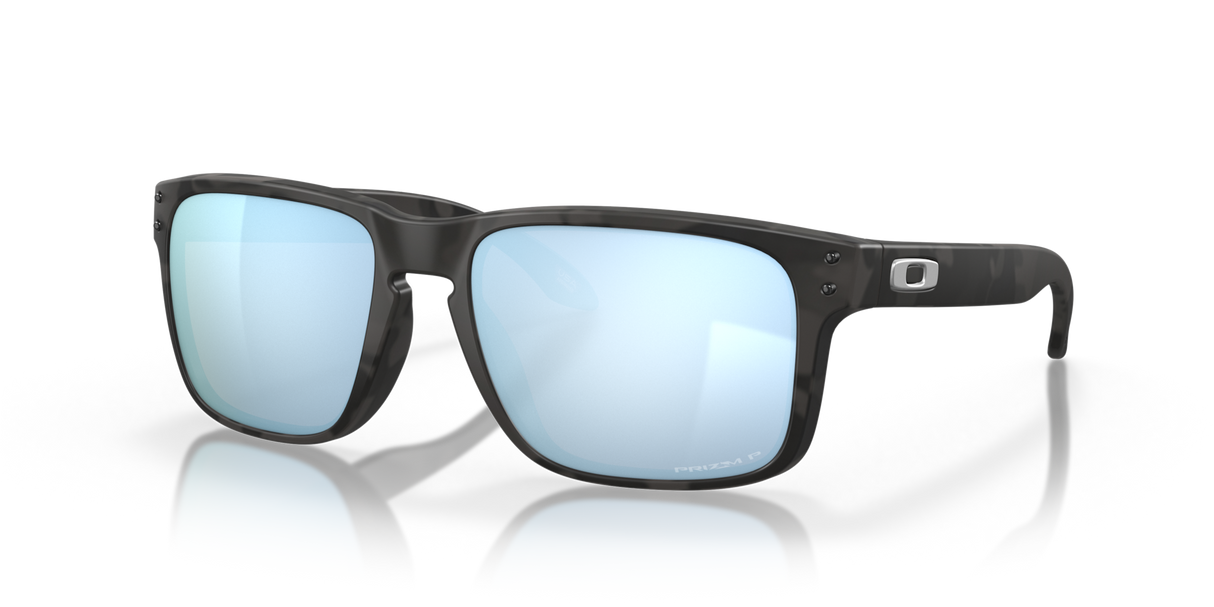 Oakley Holbrook - Matte Black Camo Frame with Prizm Deep Water Polarized Lens