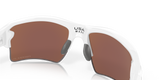 Oakley Flak 2.0 XL - Polished White Frame with Prizm Deep Water Polarized Lens