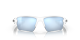 Oakley Flak 2.0 XL - Polished White Frame with Prizm Deep Water Polarized Lens