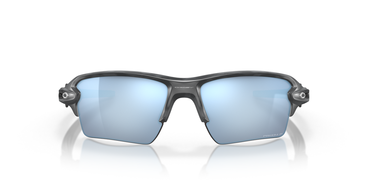 Oakley Flak 2.0 XL - Matte Black Camo Frame with Prizm Deep Water Polarized Lens