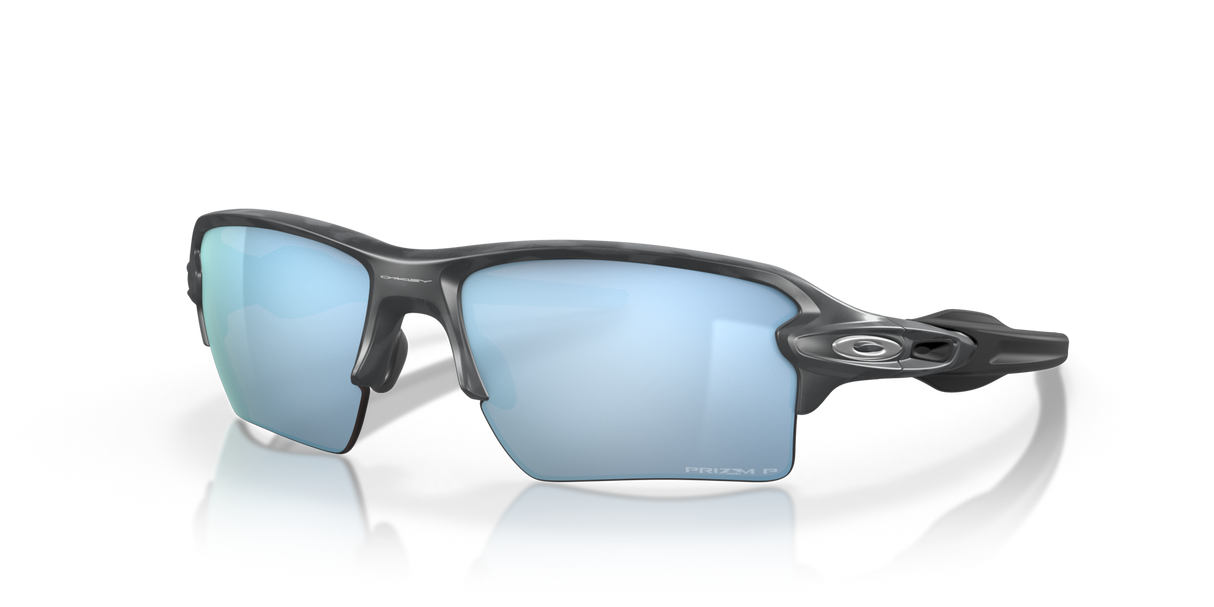 Oakley Flak 2.0 XL - Matte Black Camo Frame with Prizm Deep Water Polarized Lens