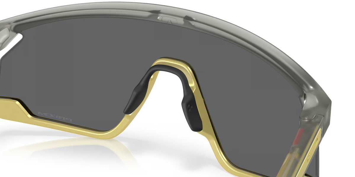 Oakley BXTR Metal - Matte Grey Ink/Vintage Gold Frame with Prizm Black Lens