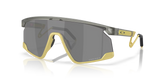 Oakley BXTR Metal - Matte Grey Ink/Vintage Gold Frame with Prizm Black Lens