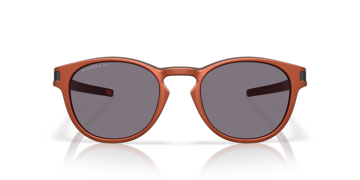 Oakley Latch - Fire Orange Frame with Prizm Grey Polarized Lens