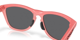 Oakley Frogskins Range - Muted Metallic Paloma Frame with Prizm Black Polarized Lens