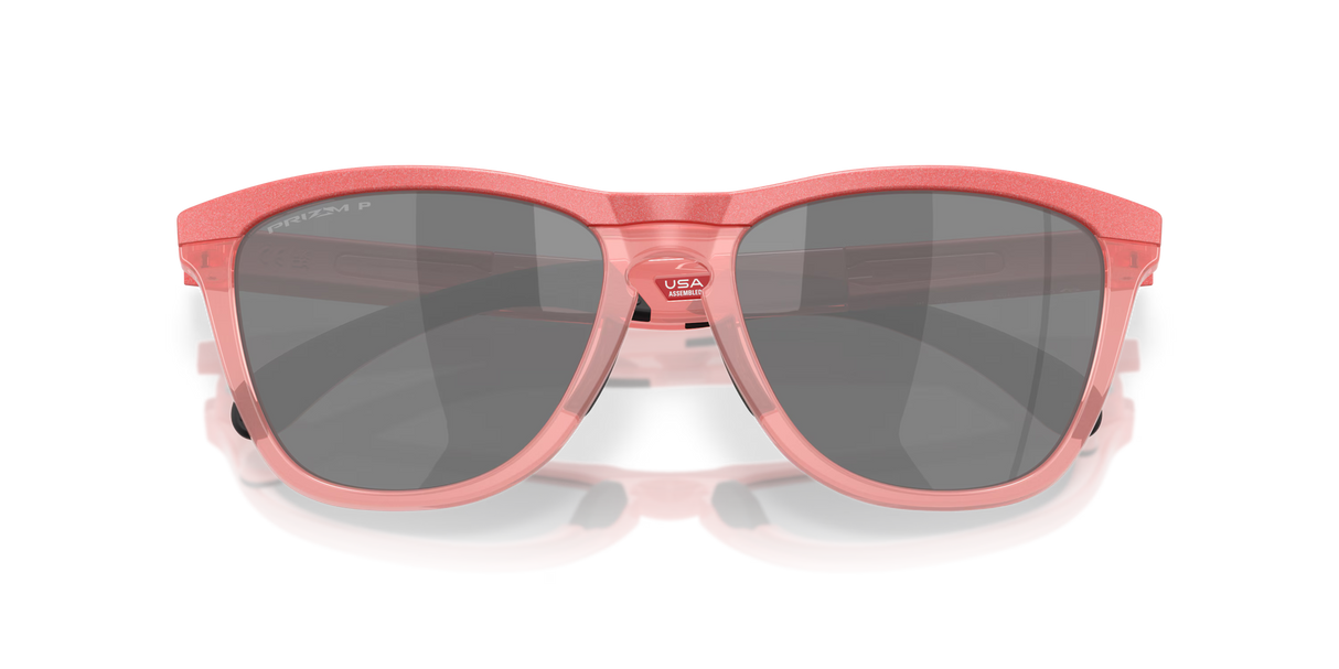 Oakley Frogskins Range - Muted Metallic Paloma Frame with Prizm Black Polarized Lens