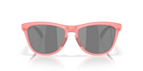 Oakley Frogskins Range - Muted Metallic Paloma Frame with Prizm Black Polarized Lens