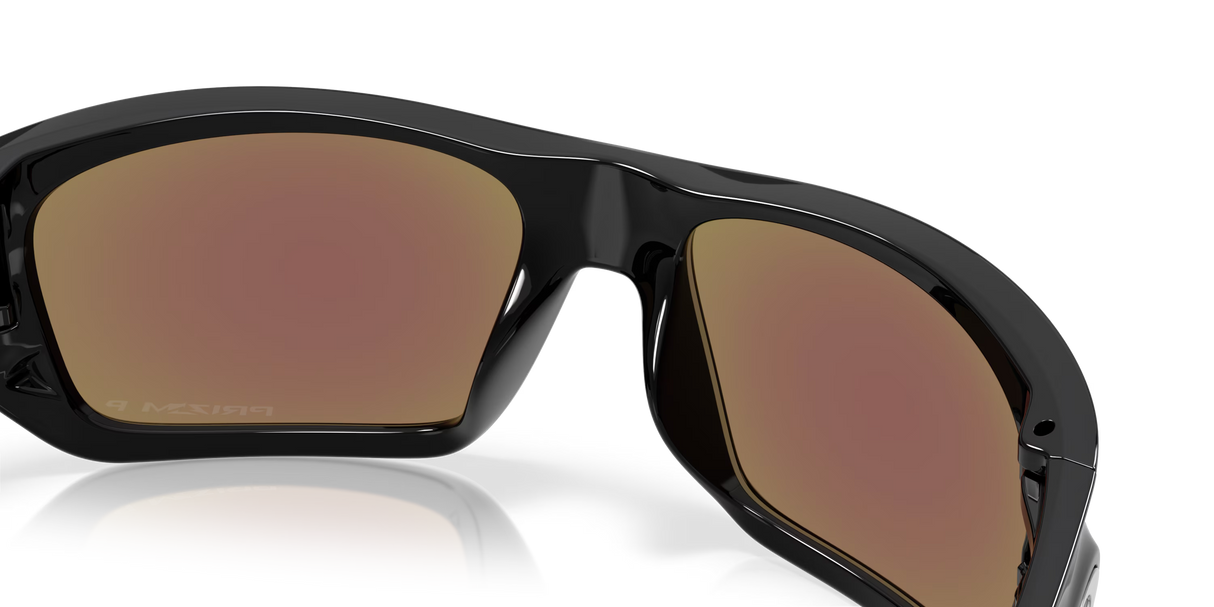 Oakley Masseter - Polished Black Frame with Prizm Sapphire Polarized Lens