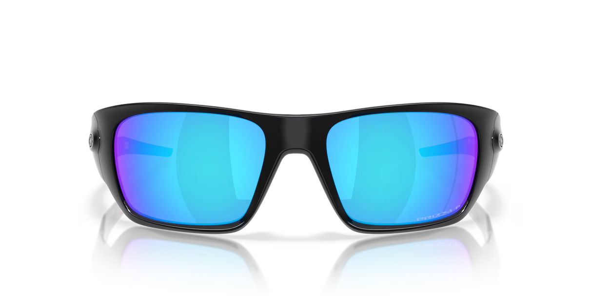 Oakley Masseter - Polished Black Frame with Prizm Sapphire Polarized Lens