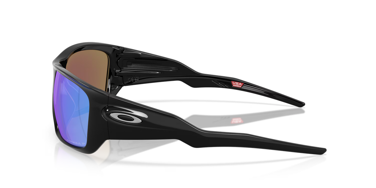 Oakley Masseter - Polished Black Frame with Prizm Sapphire Polarized Lens
