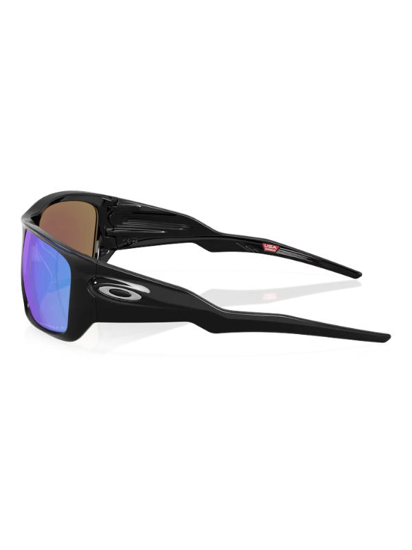 Oakley Masseter - Polished Black Frame with Prizm Sapphire Polarized Lens