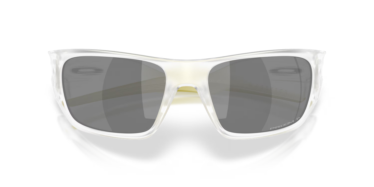 Oakley Masseter - Clear Frame with Prizm Black Polarized Lens