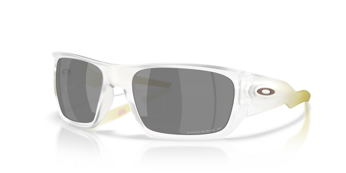Oakley Masseter - Clear Frame with Prizm Black Polarized Lens