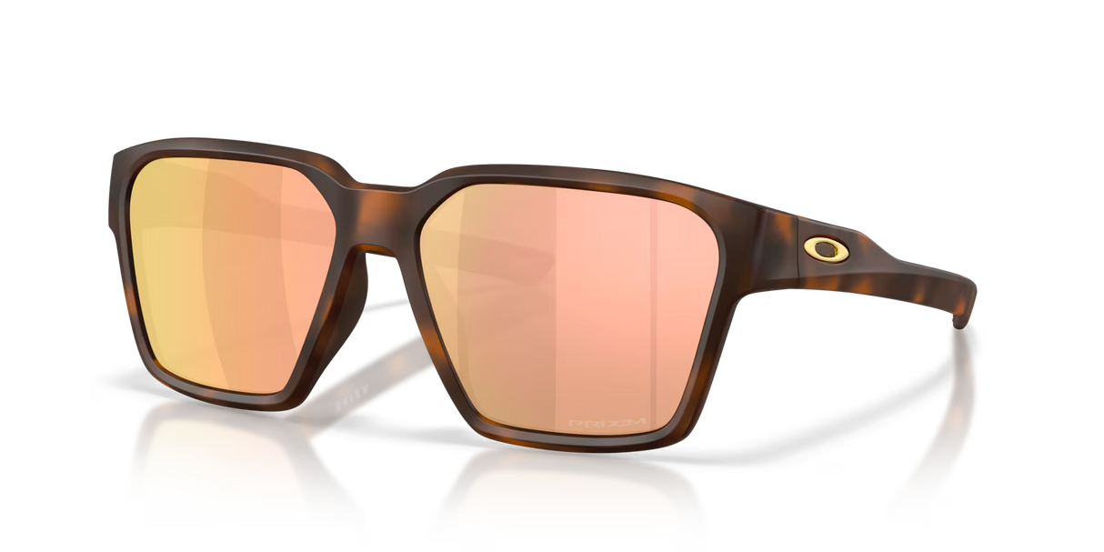 Oakley Briza - Matte Tortoise Dark Amber Frame with Prizm Rose Gold Lens