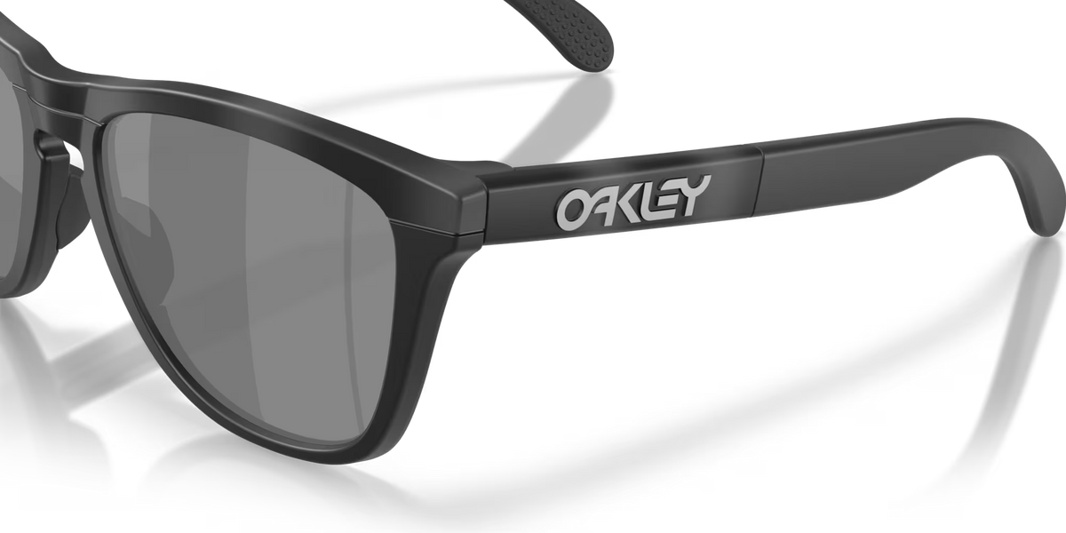 Oakley Frogskins Range XL - Matte Tortoise Grey/Matte Black Frame with Prizm Black Polarized Lens