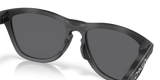 Oakley Frogskins Range XL - Matte Tortoise Grey/Matte Black Frame with Prizm Black Polarized Lens