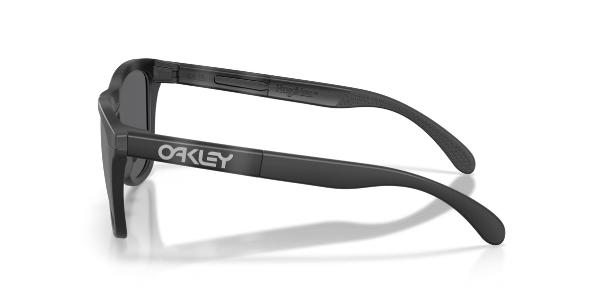 Oakley Frogskins Range XL - Matte Tortoise Grey/Matte Black Frame with Prizm Black Polarized Lens