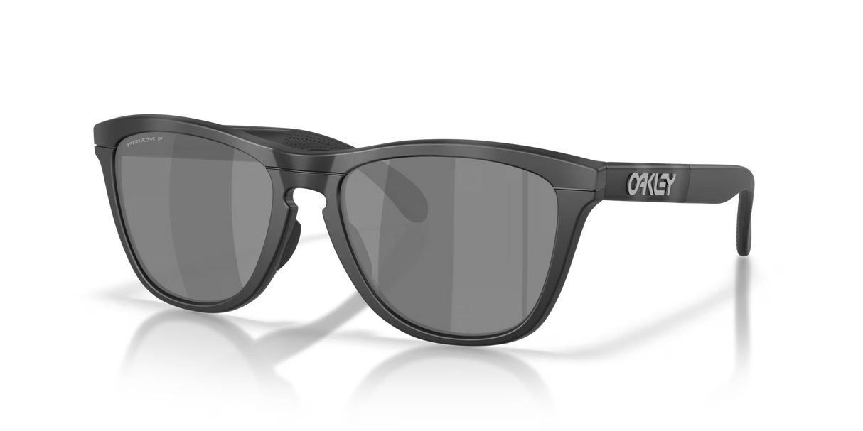 Oakley Frogskins Range XL - Matte Tortoise Grey/Matte Black Frame with Prizm Black Polarized Lens