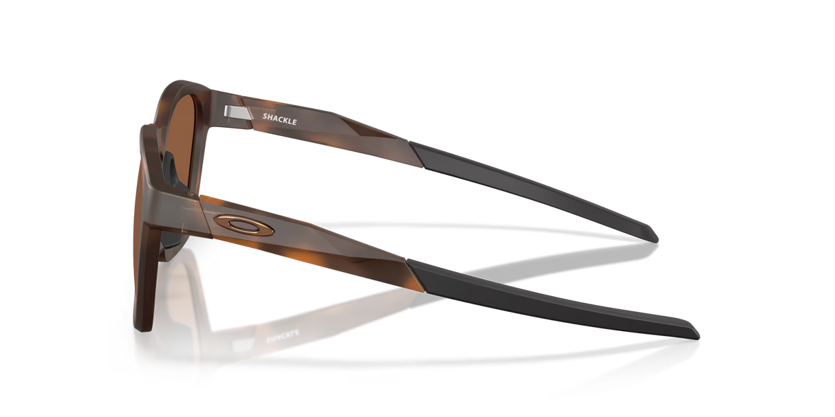 Oakley Shackle - Matte Brown Tortoise Frame with Prizm Tungsten Lens