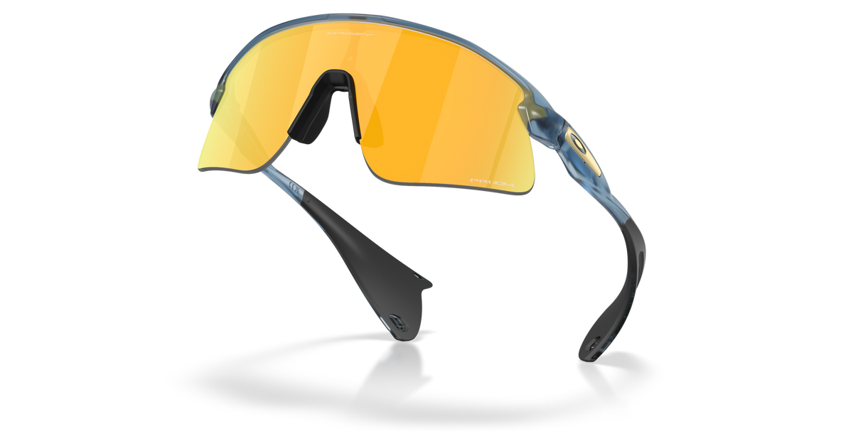 Oakley Stunt Devil - Matte Transparent Abyss Frame with Prizm 24K Lens