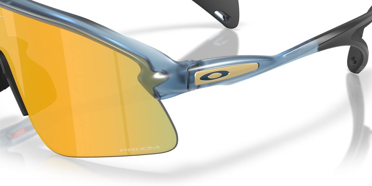 Oakley Stunt Devil - Matte Transparent Abyss Frame with Prizm 24K Lens