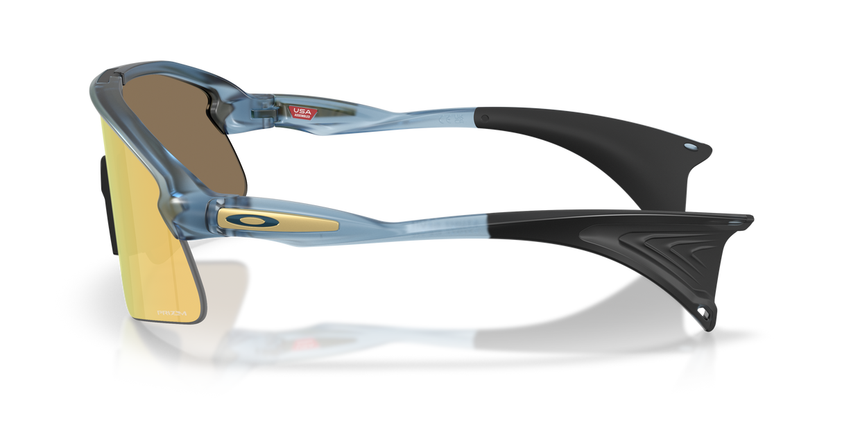 Oakley Stunt Devil - Matte Transparent Abyss Frame with Prizm 24K Lens