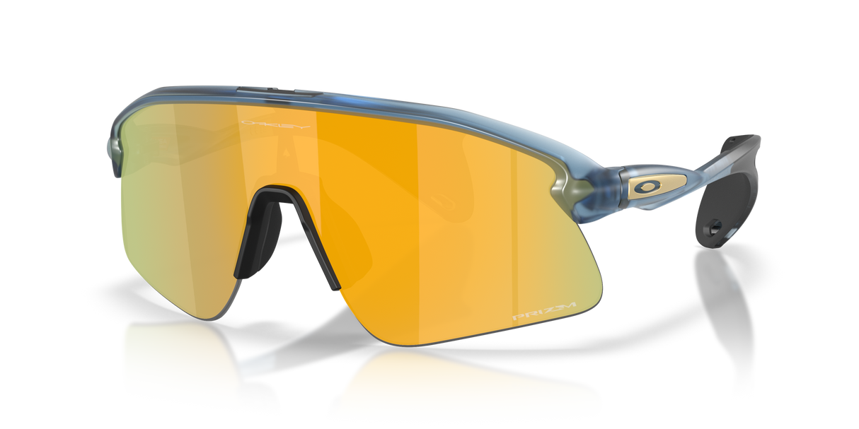 Oakley Stunt Devil - Matte Transparent Abyss Frame with Prizm 24K Lens