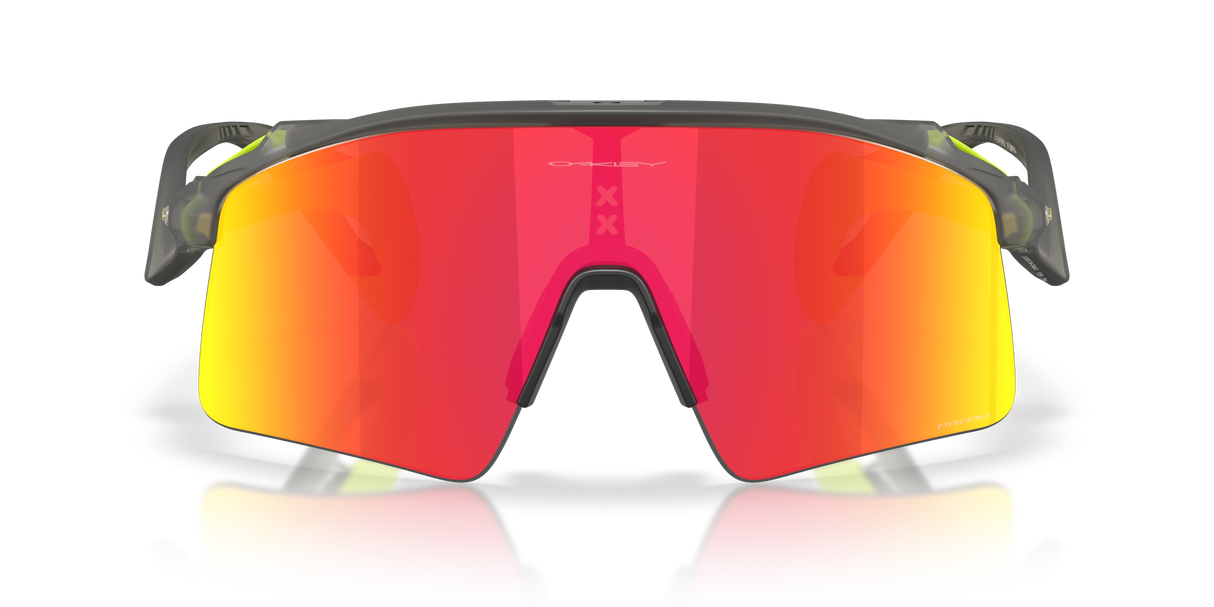Oakley Stunt Wing - Matte Grey Smoke Frame with Prizm Ruby Lens