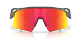 Oakley Stunt Wing - Matte Grey Smoke Frame with Prizm Ruby Lens