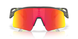 Oakley Stunt Wing - Matte Grey Smoke Frame with Prizm Ruby Lens