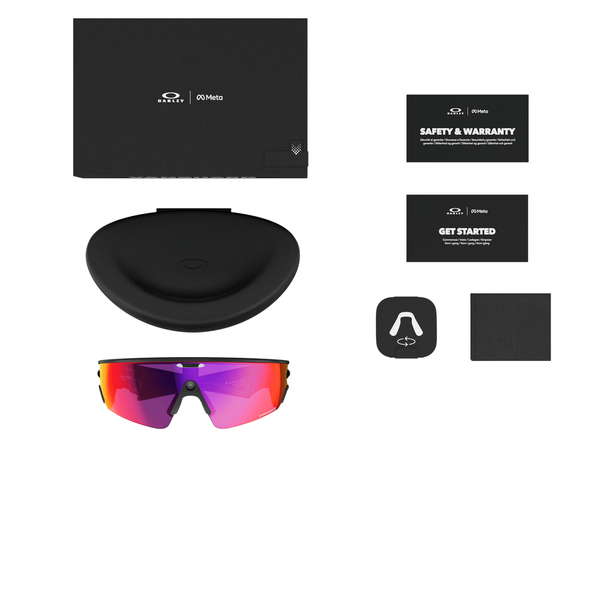 Oakley Meta Vanguard - Black Frame with Prizm Road Lens