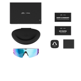 Oakley Meta Vanguard - White Frame with Prizm Sapphire Lens