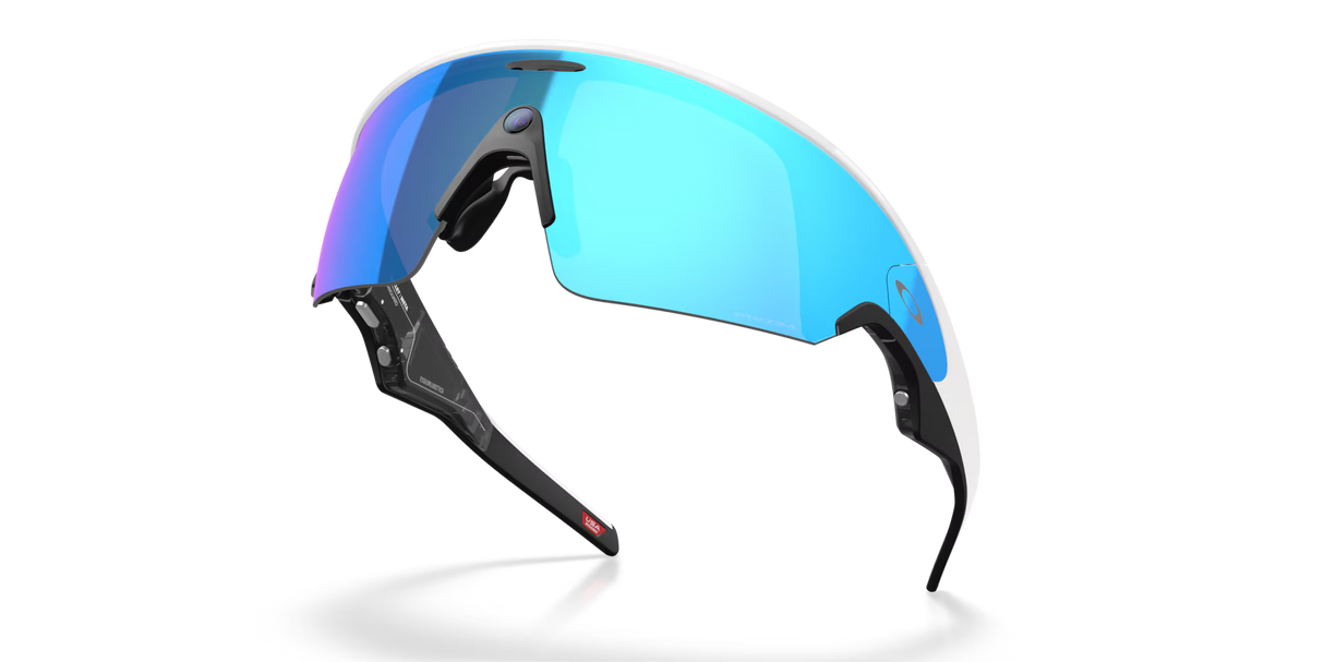 Oakley Meta Vanguard - White Frame with Prizm Sapphire Lens
