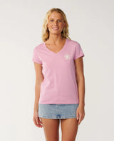 Rip Curl Party Wave V Neck T-Shirt