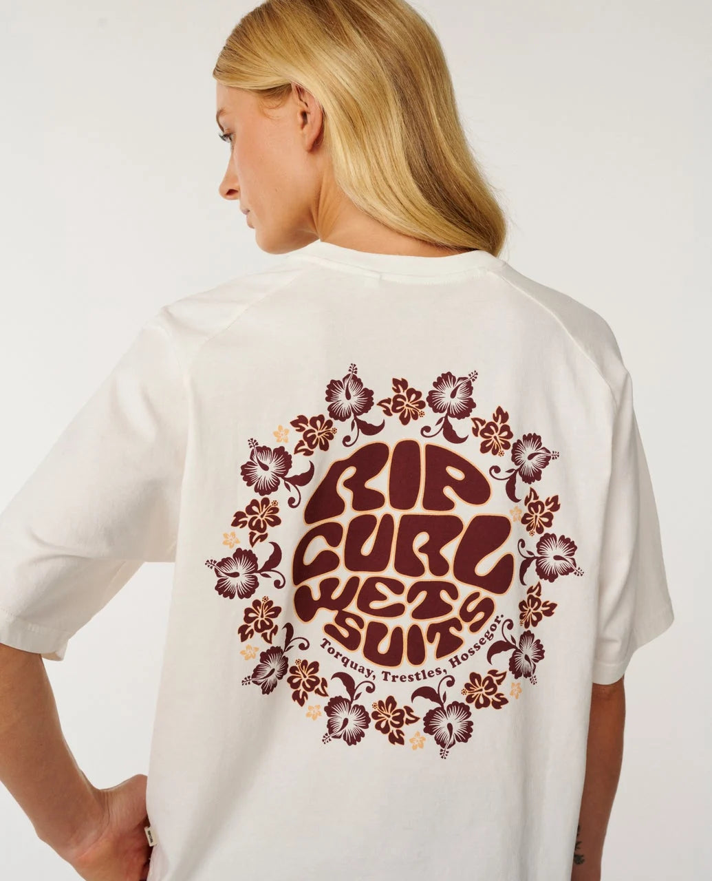 Rip Curl Hibiscus Archive Boxy T-Shirt