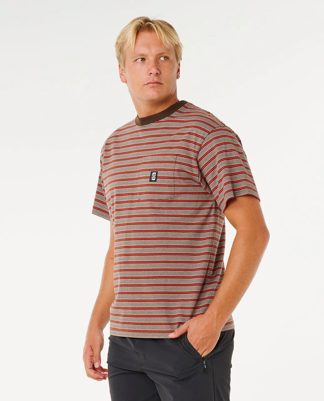 Rip Curl Search Stripe T-Shirt