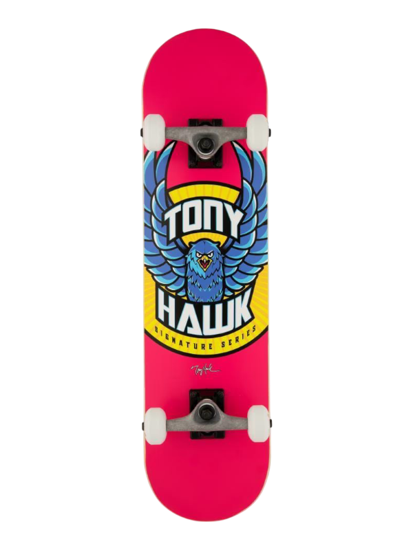 Tony Hawk SS 180+ Eagle Logo Complete Skateboard - Pink
