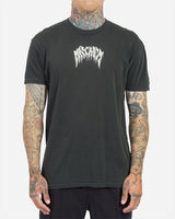Lost Flyer Vintage Dye T-Shirt - Vintage Black