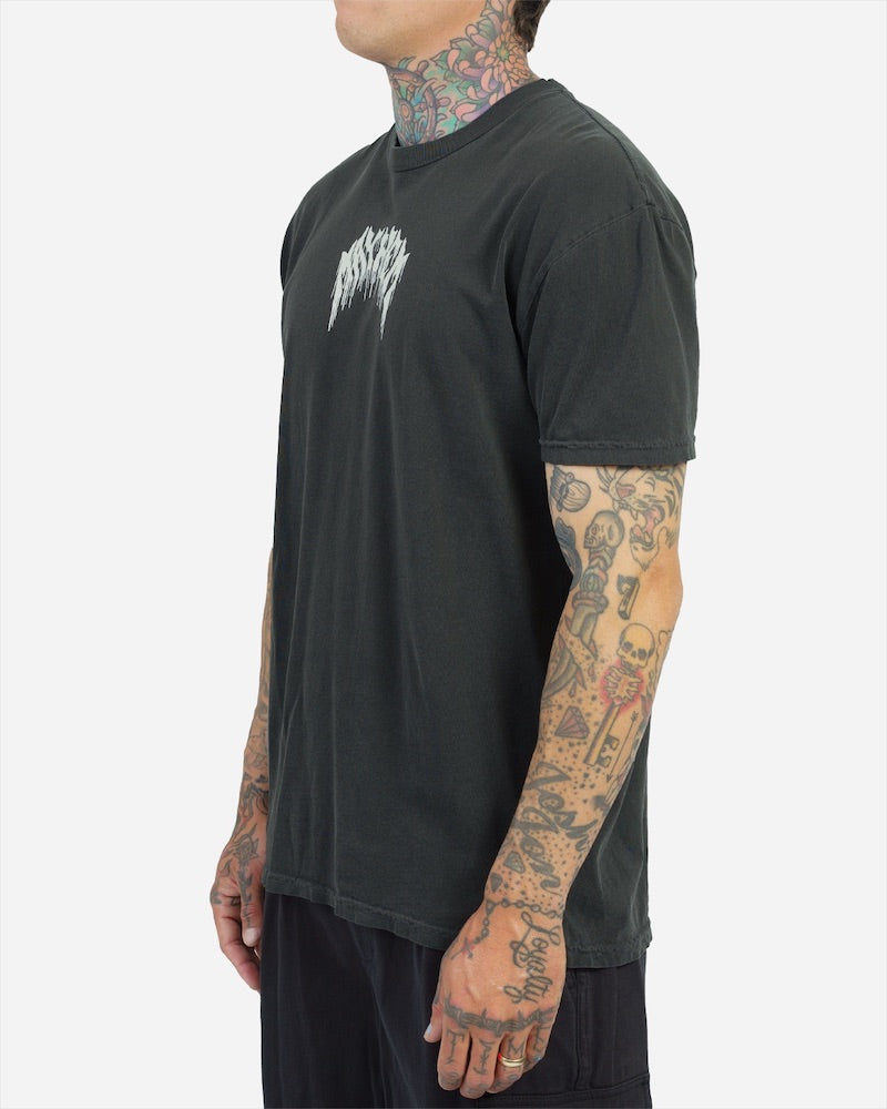 Lost Flyer Vintage Dye T-Shirt - Vintage Black