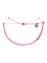 Pura Vida Charity Boarding 4 Breast Cancer Bracelet
