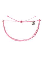 Pura Vida Charity Boarding 4 Breast Cancer Bracelet